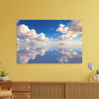 Infinite Sky Reflection Canvas Print