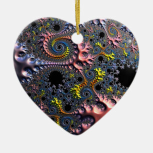 Infinite Spiral Realms Ceramic Tree Decoration