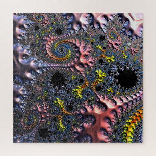 Infinite Spiral Realms Jigsaw Puzzle