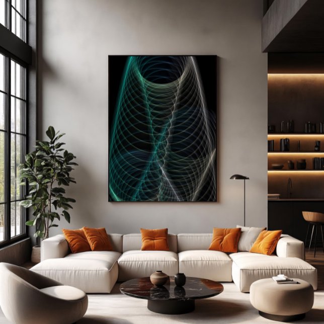 Infinite Spirals Canvas Print (Creator Uploaded)