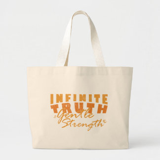 Infinite Truth, Gentle Strength Tote Bags