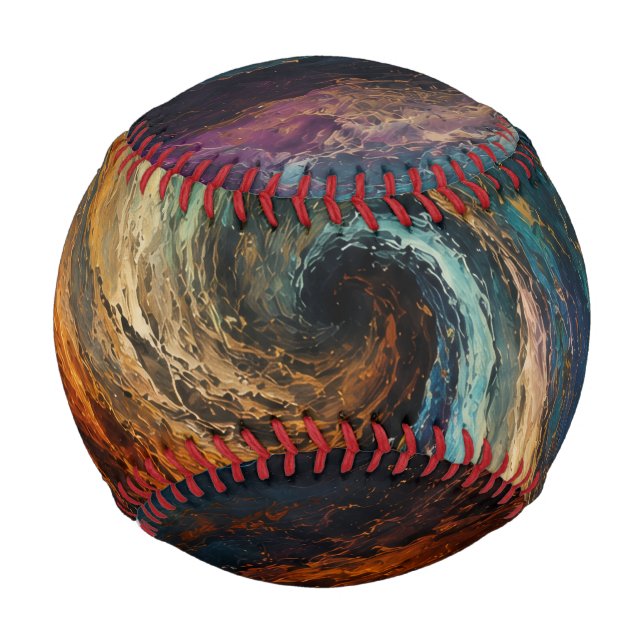 Infinite Vortex | Abstract Baseball (Back)