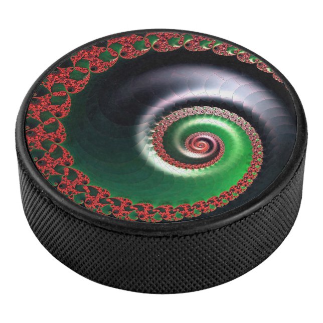 Infinite Whirl  Hockey Puck (3/4)