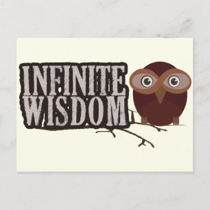 Infinite Wisdom Postcard