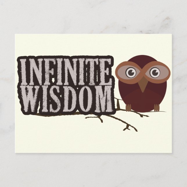Infinite Wisdom Postcard (Front)