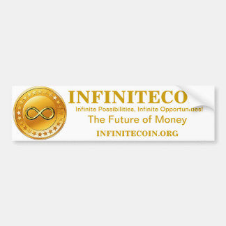 INFINITECOIN BUMPER STICKER