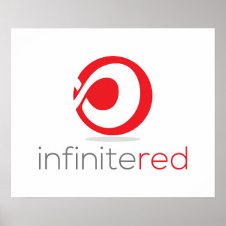 InfiniteRed Logo Poster