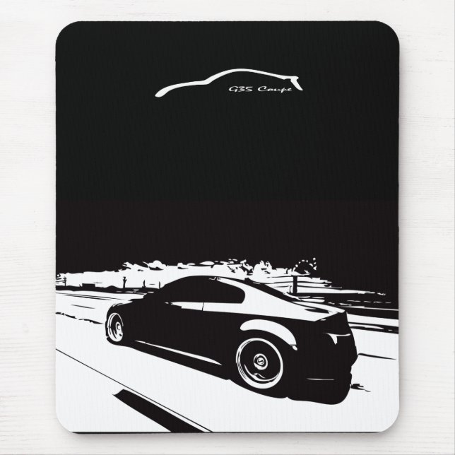 Infiniti G35 Coupe Mouse Pad (Front)
