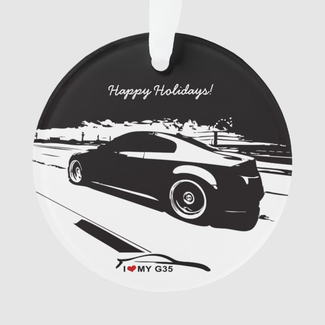 Infiniti G35 Coupe rolling shot Ornament (Front)