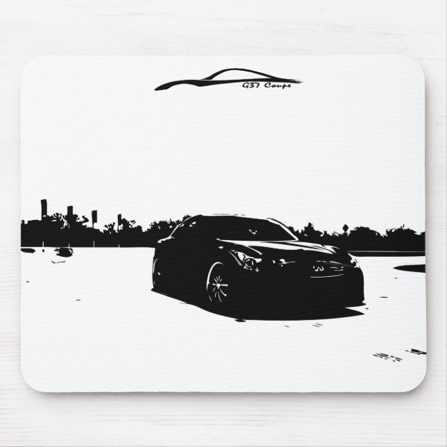 Infiniti G37 Coupe Mouse Pad (Front)