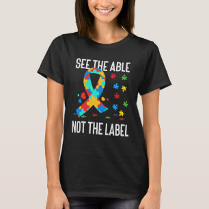 Infinity Autism Awareness Mum Dad Autistic Child B T-Shirt