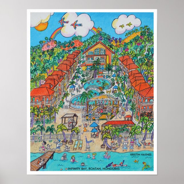 INFINITY BAY RESORT POSTER (Front)