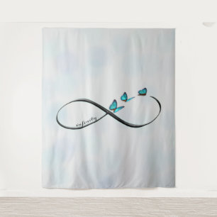 infinity butterflies - tapestry