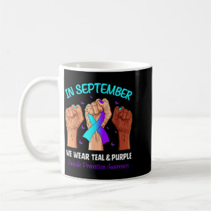 Infinity Butterfly Prevention Awareness Coffee Mug