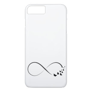 Infinity  butterfly symbol iPhone 8 plus/7 plus case