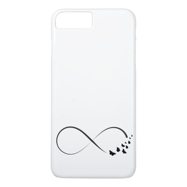 Infinity  butterfly symbol Case-Mate iPhone case (Back)