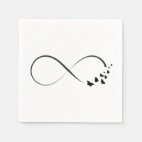 Infinity  butterfly symbol