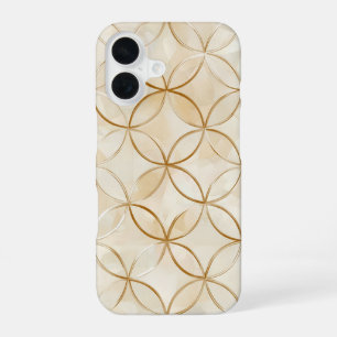 Infinity Circles Grid iPhone 16 Case