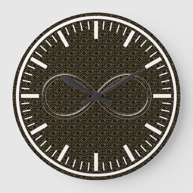 Infinity Decorative Wall Clock (Front)