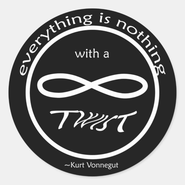 Infinity Everything Nothing Sticker (Front)