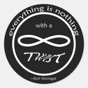 Infinity Everything Nothing Sticker