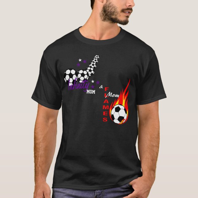 Infinity  & Flames Tee (Front)