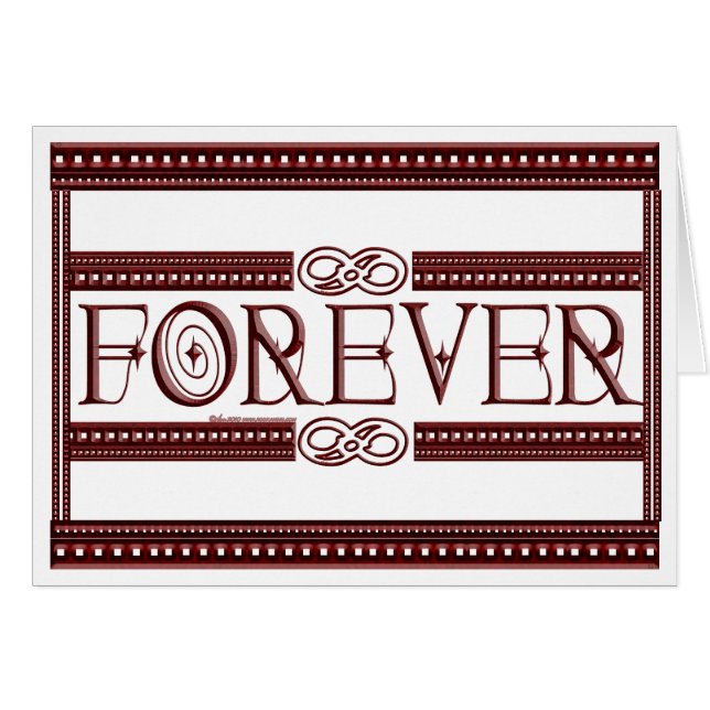 Infinity Forever Cards (Front Horizontal)