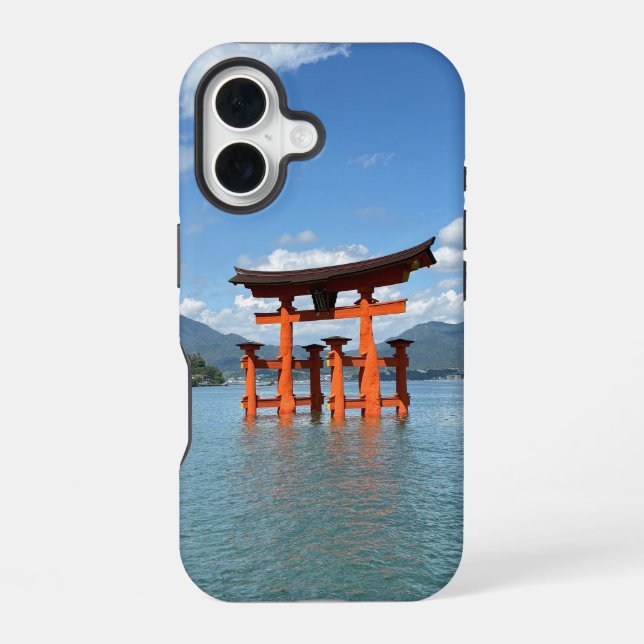 Infinity Gate iPhone 16 Case (Back)
