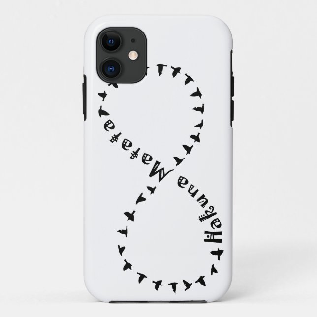 Infinity Hakuna Matata Case-Mate iPhone Case (Back)