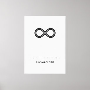 Infinity Harmony Symbol Canvas Print