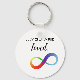 Infinity LGBTQ+ Pride Tote Key Ring