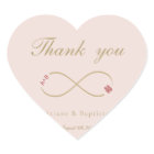 Infinity Love Double Happiness Blush Thank You 