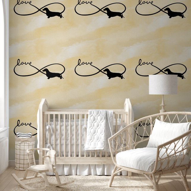 Infinity Love Lemniscate Short-Hair Dachshund 1 Wallpaper (Kids)