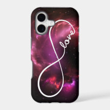 infinity love - pink nebula
