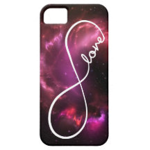 infinity love - pink nebula