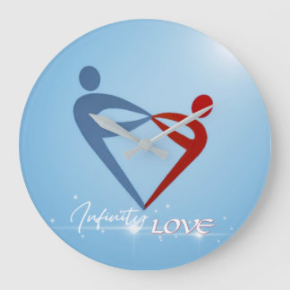 INFINITY LOVE Wall Clock