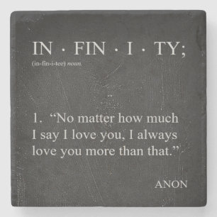 INFINITY Love you more Definition COASTER