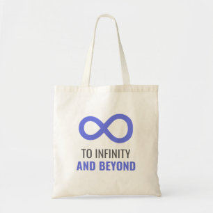 Infinity math calculus tote bag