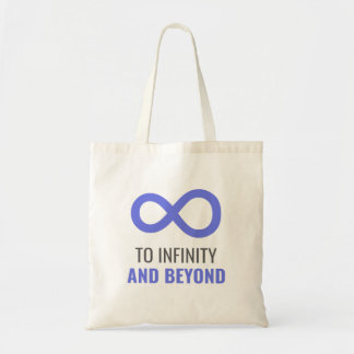 Infinity math calculus tote bag