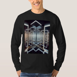 Infinity Mirrors Mesmerising Art Depth Mirror T-Shirt