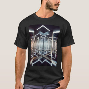 Infinity Mirrors Mesmerising Art Depth Mirror T-Shirt