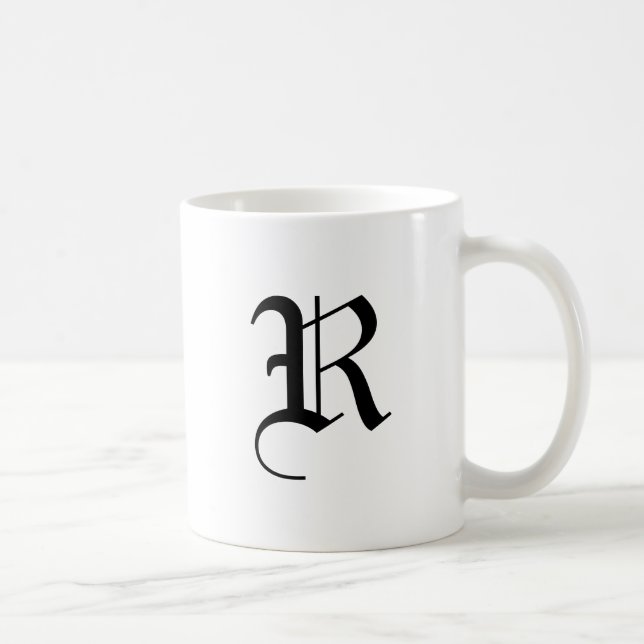 Infinity Monogrammed Mug (Right)