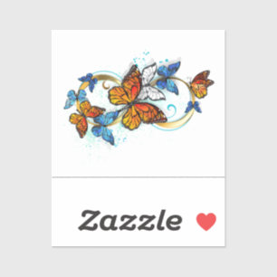 Infinity of Monarch Butterflies