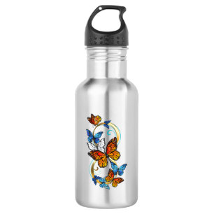 Infinity of Monarch Butterflies 532 Ml Water Bottle