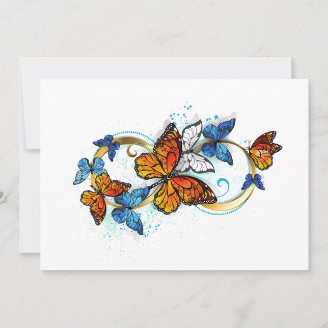 Infinity of Monarch Butterflies Announcement (Front)