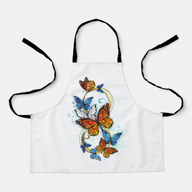 Infinity of Monarch Butterflies Apron (Front)