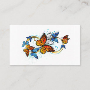 Infinity of Monarch Butterflies Calling Card
