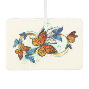 Infinity of Monarch Butterflies Car Air Freshener