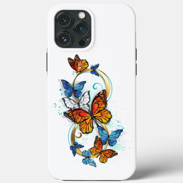 Infinity of Monarch Butterflies Case-Mate iPhone Case (Back)