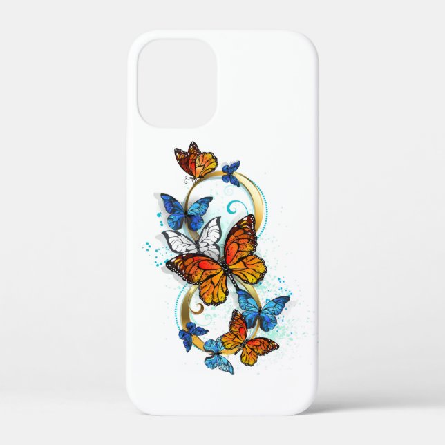 Infinity of Monarch Butterflies Case-Mate iPhone Case (Back)